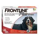 Frontline Plus For Dogs, 89 To 132-Pounds