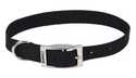 3/4 x 18-Inch Single Ply Nylon Dog Collar, Black