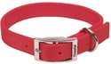 1 x 20-Inch Red Double Ply Nylon Dog Collar