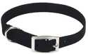 5/8 x 14-Inch Single Ply Nylon Dog Collar, Black