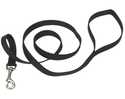 5/8-Inch X 4-Foot Black Single Ply Nylon Dog Leash