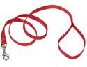 5/8-Inch X 6-Foot Red Single Ply Nylon Dog Leash