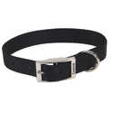 1 x 22-Inch Black Single-Ply Nylon Dog Collar