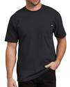2x-Large Black Men's Heavy Weight Short Sleeve Pocket T-Shirt