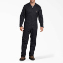 FLEX Dark Navy Long Sleeve Men's Coverall, M