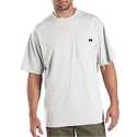 Large White Men's Pocket T-Shirt 2-Pack