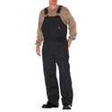  x-Large Black Insulated Bib Overall