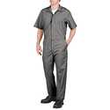  Large-Short Gray Short Sleeve Coverall
