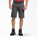 Stonewashed Gray Duck Regular Fit Men's Carpenter Short, 11 in L X 30 in W