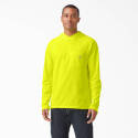 Temp-iQ® Cooling Performance Bright Yellow Long Sleeve Men's T Shirt, 2XL
