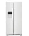 22.3 Cu. Ft. White Side-By-Side Refrigerator
