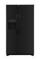 25.6 Cu. Ft. Black Standard-Depth Side-By-Side Refrigerator