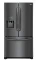 26.8 Cubic Foot Black Stainless Steel French Door Refrigerator