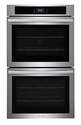 30-Inch Stainless Steel Double Electric Wall Oven With Fan Convection 