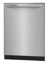 24-Inch Stainless Steel Gallery Built-In Dishwasher With Dual OrbitClean Wash System