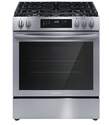 30-Inch Stainless Steel Front Control Gas Range With Convection Bake