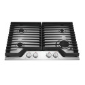 30-Inch Stainless Steel Gallery Gas Cooktop