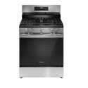 30-Inch Stainless Steel Gas Range With Steam Clean