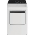 7-Cubic Foot White Electric Dryer