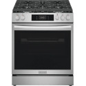 Gallery 30-Inch Front Control Gas Range with Stone-Baked Pizza