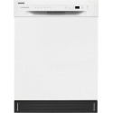 24 in. White Dishwasher - Stainless Steel Tub