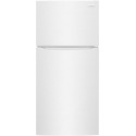 18 Cu. Ft. White Top Freezer Refrigerator - Garage Ready