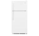 18 Cu. Ft. White Top Freezer Refrigerator