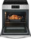 30-Inch Stainless Steel Front Control Freestanding Electric Range