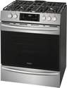 30-Inch Stainless Steel Front Control Gas Range With Air Fry