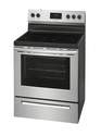 30-Inch Stainless Steel Smooth Top Electric Range