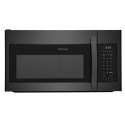 1.8 Cubic Foot Over The Range Microwave In Black Stainless Steel