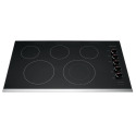 36-Inch Electric Cooktop In Stainless Steel