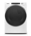 7.4 Cu. Ft. White Front Load Electric Dryer With Steam Cycles