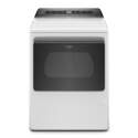 7.4 Cu. Ft. Top Load Gas Dryer With Intuitive Controls, White