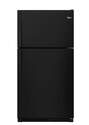 20.5 Cu. Ft. Black Top Freezer Refrigerator
