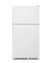 20.5 Cu. Ft. White Top Freezer Refrigerator 