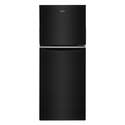 11.6 Cu. Ft. Black Top-Freezer Counter-Depth Refrigerator 