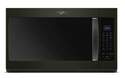 1.9-Cu. Ft. Black Stainless Steel Steam Microwave With Sensor Cooking