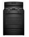 30-Inch 5.1 Cu. Ft. Black Gas Range With Easy Touch Electronic Controls
