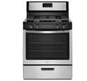 5.1-Cu. Ft. Stainless Steel Freestanding 4-Burner Gas Stove