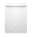 24-Inch White Top Control Built-In Dishwasher With Fan Dry