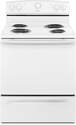 Amana 30 -Inch White Electric Range With Warm Hold