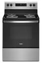4.8 Cubic Foot Stainless Steel Electric Range With Keep Warm Setting 