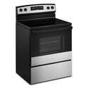 Amana 30-Inch Stainless Steel Electric Range With Extra Large Oven Window