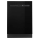 Black Quiet Dishwasher With Adjustable Upper Rack