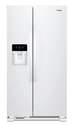 24.5 Cu. Ft. White Side-By-Side Refrigerator