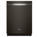 Black Stainless Steel Large Capacity Dishwasher With Third Rack