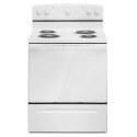 30-Inch 4.8 Cu. Ft. White Electric Range