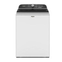 5.3-Cubic Foot White Top Load Washer With Impeller