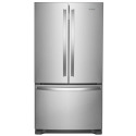 Fingerprint Resistant Stainless Steel Full-Depth French Door Bottom Mount Refrigerator